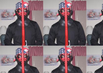 Star Wars Darth Maul is a Real American