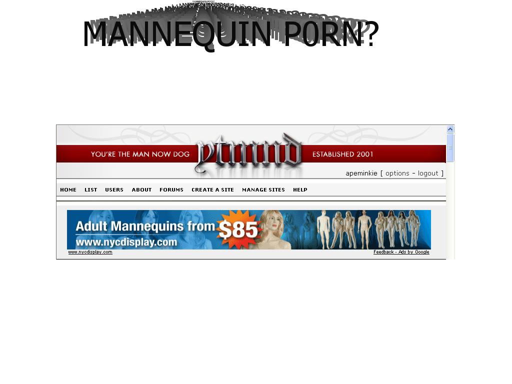mannequinporn