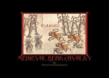 Medieval Bear Cavalry
