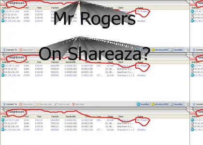 Mr Rogers is my neighbor on shareaza?