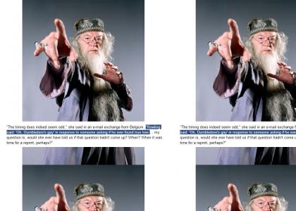 Dumbledore Is A Superstar...