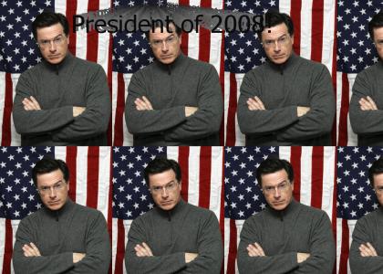 Stephen Colbert President 08