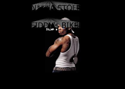 n**ga stole 50 cents bike D^=