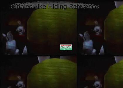 Bunnies Like Hiding References