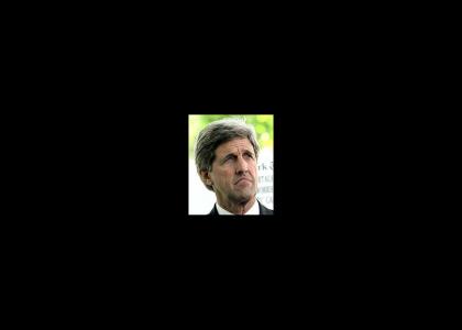 John Kerry is sad : (