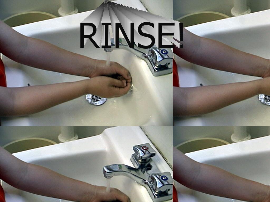 rinse