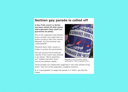 Gay Parade Safety Not Guaranteed