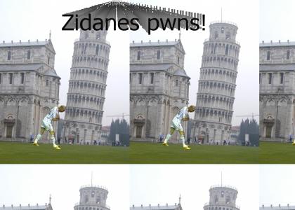 Leaning Tower Of Zidane
