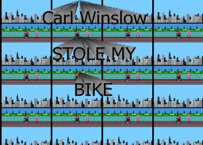 Carl Winslow STOLE MY BIKE!!!!