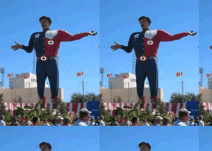 OMG SECRET NAZI BIG TEX