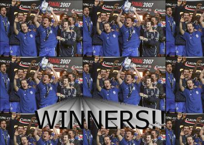 Chelsea win the Carling cup