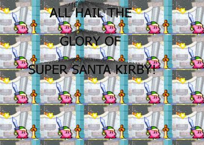 Hail Super Santa Kirby!