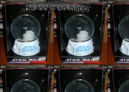 The Darth Vader Snowglobe