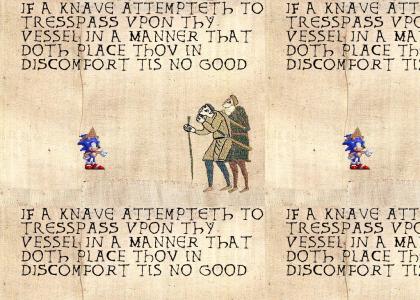 Medieval Sonic Gives Advice