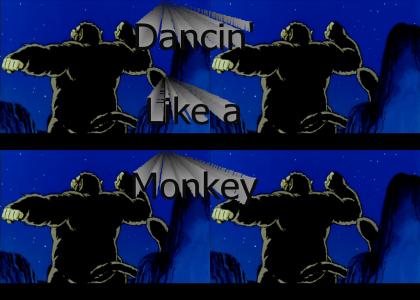 Dancing like a monkey