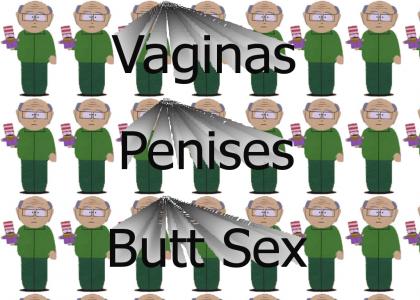 Vaginas Penises Butt Sex
