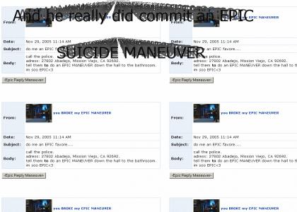 epic geordi myspace suicide maneuver