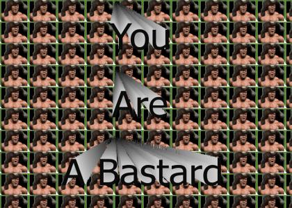 You are a bastard
