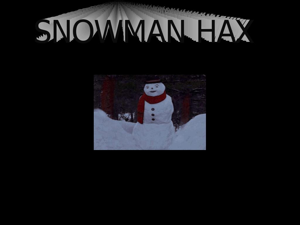 snowmanhax