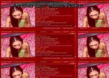 KOH - Another Cam Whore with a Keyboard