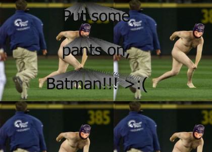 Batman ruins baseball