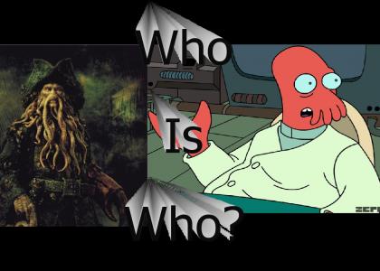 Dr. Zoidberg = Davy Jones?