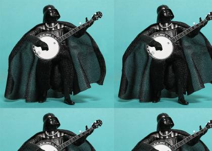 Vader rocks the banjo