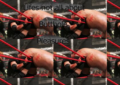 Vince knows about butthole pleasures