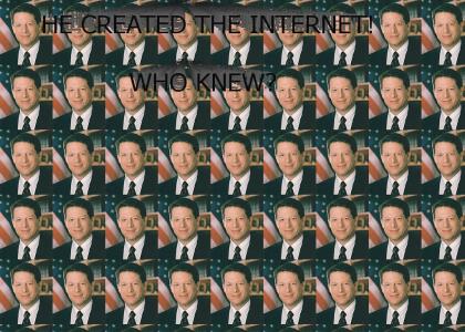 AL GORE CREATED THE INTERNET?