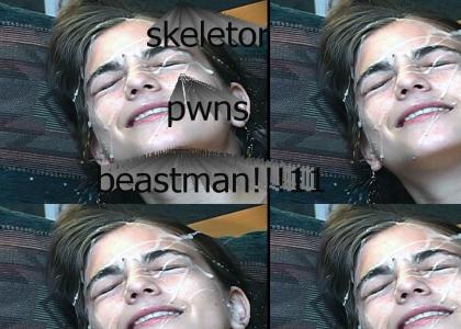Beastman Gets Bukkaked