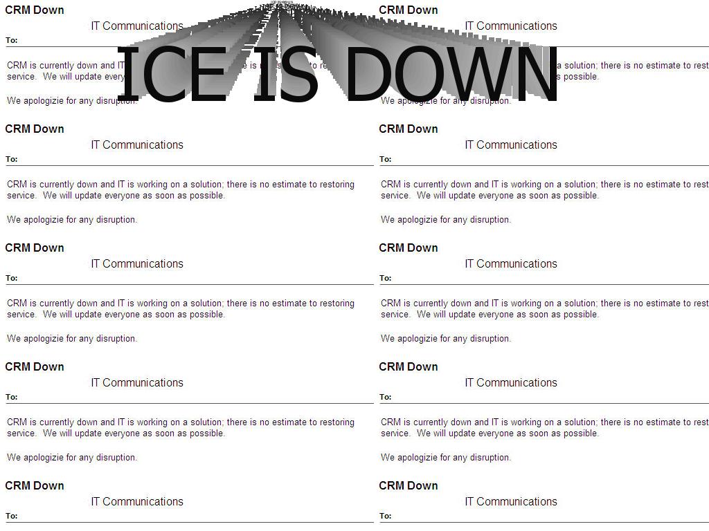 iceisdown