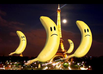 Sad Faced Bananas: In Paris!
