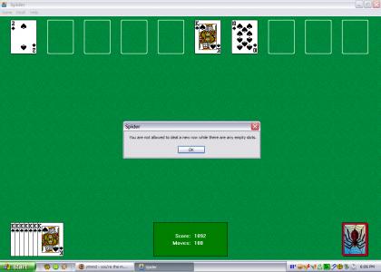 Why, Spider Solitare, Why??