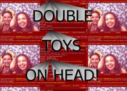 DOUBLE TOYS ON HEAD!