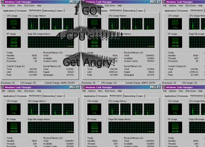 I got 4 CPU's!