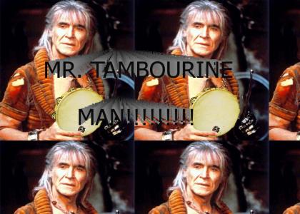 Khan is Mr. Tambourine Man