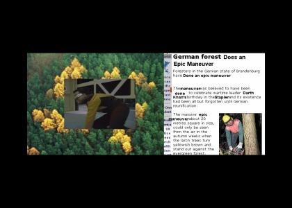 OMG, epic Nazi secret maneuver forest!
