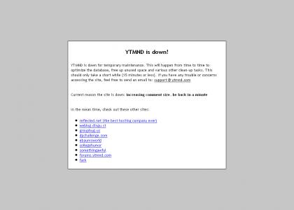 YTMND is down