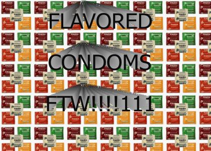 FLAVORED CONDOMS FTW