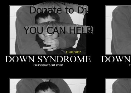Donate a doller to Down Syndrome research!