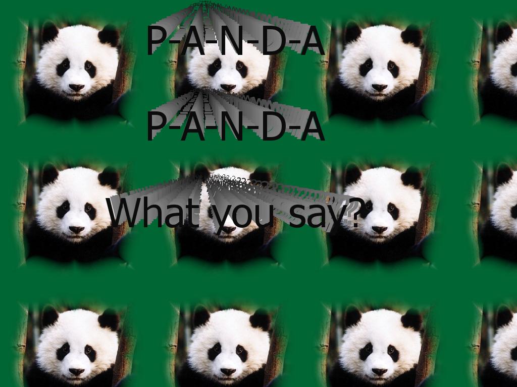 pandawhatyousay