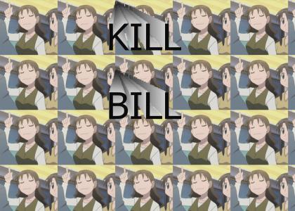 haruhi talks about KILL BILL
