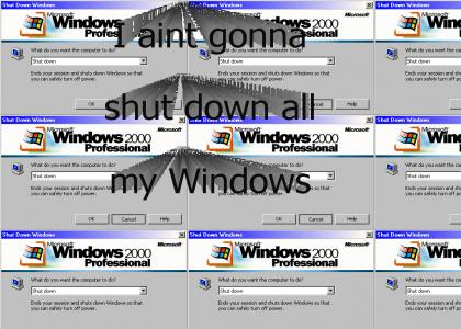 Shut down Windows? NO!