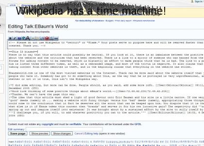 Wikipedia has a time machine.