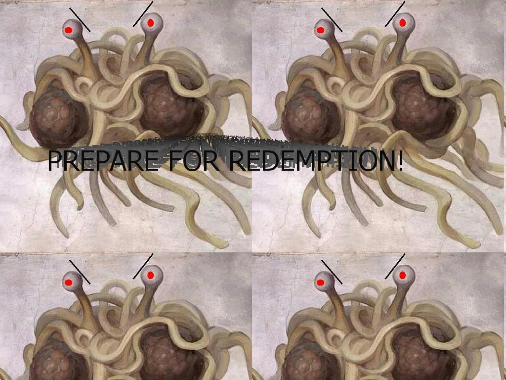 Bow-to-the-pastafarians