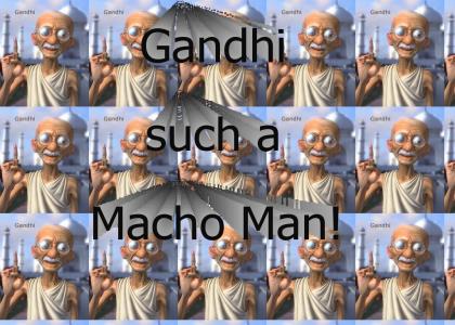 Macho Gandhi Man