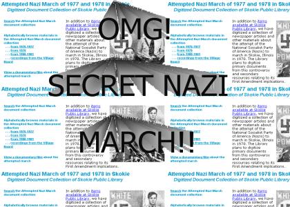 OMG! Secret Nazi March !!