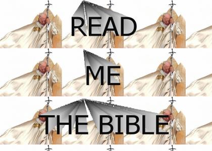 Read Me The Bible - Pope