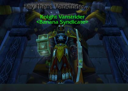 Hey there Vanstrider