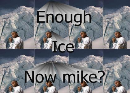 Mike jones got his ice age.